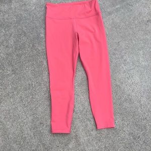 Athleta 7/8 Elation size Medium coral